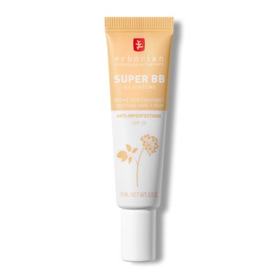 Erborian Super ВВ Cream - Тонуючий BB крем для обличчя відтінок NUDE, 15 мл 00000483 фото