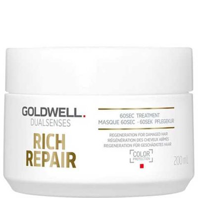 Goldwell Dualsenses Rich Repair 200 мл - Відновлююча маска для пошкодженого волосся 00000160 фото