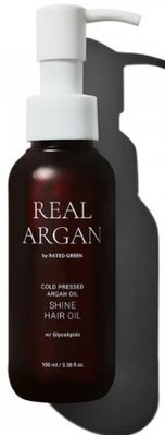 Rated Green Real Argan Shine Hair Oil - Арганова олія для волосся 100мл 00000895 фото