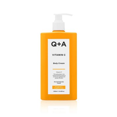 Q+A Vitamin C Body Cream 250ml - Крем для тіла з вітаміном С 00000695 фото