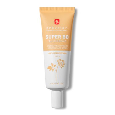Erborian Super ВВ Cream - Тонуючий BB крем для обличчя відтінок NUDE, 40мл 00000484 фото