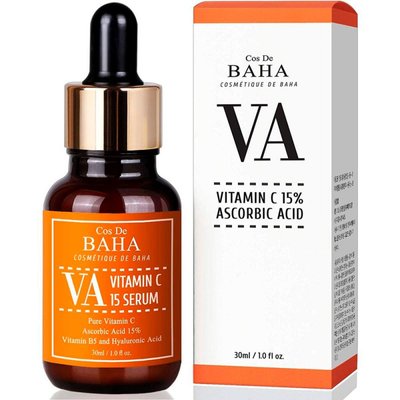 COS DE BAHA Vitamin C 15 Serum 30 мл - Освітлююча сироватка з вітаміном С 00000353 фото