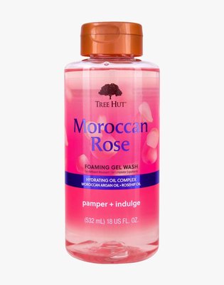 Tree Hut Moroccan Rose Foaming Gel Wash 532ml - Гель для душу 00000207 фото