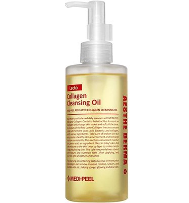 Medi Peel Red Lacto Collagen Cleansing Oil - Гідрофільна олія з лактобактеріями, 200мл 00000564 фото