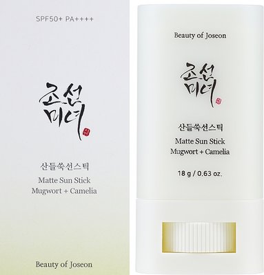 Beauty Of Joseon Matte Sun Stick Mugwort and Camelia SPF 50 - Матуючий сонцезахний стік 18g 00000312 фото