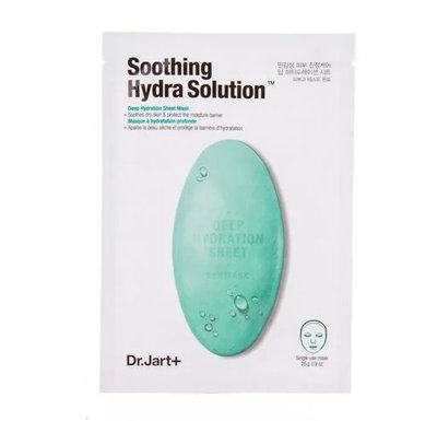 Dr.Jart+ Dermask Water Jet Soothing Hydra Solution - Інтенсивно зволожуюча і заспокійлива маска на основі мікрофібри, 25г 00000464 фото