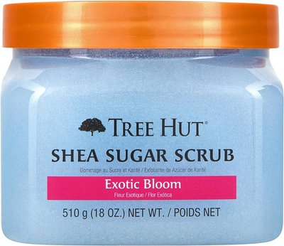 Tree Hut Exotic Bloom Shea Sugar Scrub 510г - Скраб для тіла з ароматом екзотичних квітів 00000215 фото