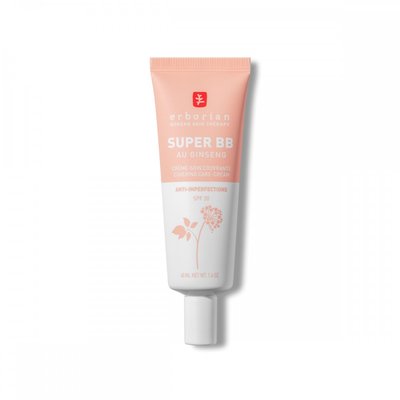 Erborian Super ВВ Cream - Тонуючий BB крем для обличчя відтінок СLAIR, 40 мл 00000486 фото