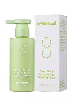 By Wishtrend Green Enzyme Foaming Wash - Пінка для вмивання з зеленим чаєм та ензимами 140ml 00000323 фото