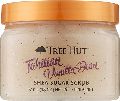 Tree Hut Tahitian Vanilla Bean Shea Sugar Scrub 510г - Скраб для тіла з ароматом ванілі 00000223 фото