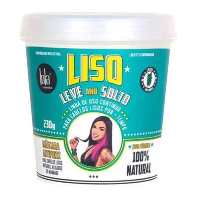 LOLA from RIO Liso Leve and Solto Mask - Маска для випрямлення та зволоження волосся 230г 00000092 фото
