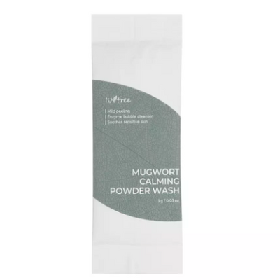 IsNtree Spot Saver Mugwort Powder Wash - Ензимна пудра з полином, саше 1г 00000524 фото