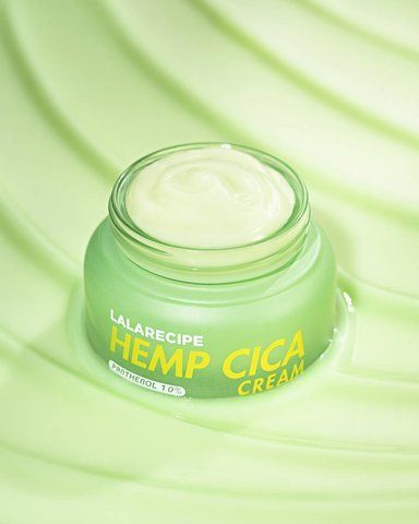 LALARECIPE Hemp Cica Cream - Заспокійливий гель-крем з комплексом СІСА та коноплею 50ml 00001978 00001978 фото