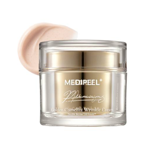 MEDI PEEL PEPTIDE 9 GOLDEN CAMELLIA WRINKLE CREAM 50ml Антивіковий крем з екстрактом золота 00002520 00002520 фото