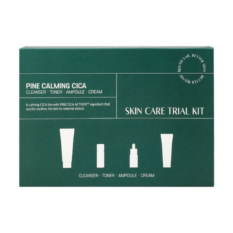 ROUND LAB Pine Calming Cica Trial Kit - Набір мініверсій засобів з екстрактом голок сосни 00001199 00001199 фото
