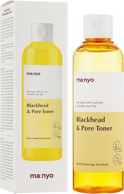 Manyo Blackhead & Pore Toner - Тонік проти чорних цяток з BHA-кислотою, 210мл 00000548 фото