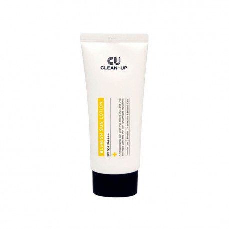 CU SKIN Clean-UP Blemish Sun Lotion SPF50+ PA++++ 60 мл - Сонцезахисний лосьйон з ліпосомами на стабільних фільтрах 00000401 фото
