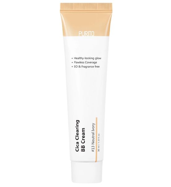 PURITO Cica Clearing BB Cream #13 Light Beige - BB-крем з центеллою 30ml 00000653 фото