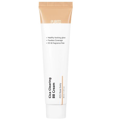 PURITO Cica Clearing BB Cream #15 Light Beige - BB-крем з центеллою 30ml 00000654 фото