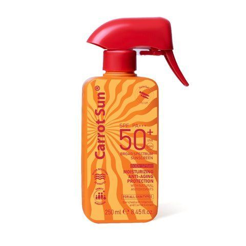 CARROT SUN Broad Spectrum Sunscreen SPF 50+ 250 мл Сонцезахисний спрей для тіла 00002429 00002429 фото