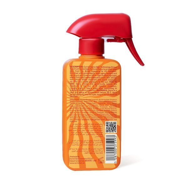 CARROT SUN Broad Spectrum Sunscreen SPF 50+ 250 мл Сонцезахисний спрей для тіла 00002429 00002429 фото