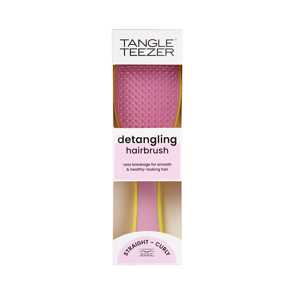 Tangle Teezer The Ultimate Detangler Hyper Yellow & Rosebud - Щітка для волосся 00001487 00001487 фото