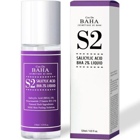 COS DE BAHA Salicylic Acid BHA 2% Liquid 120 мл - Тонер із саліциловою кислотою 00000356 фото