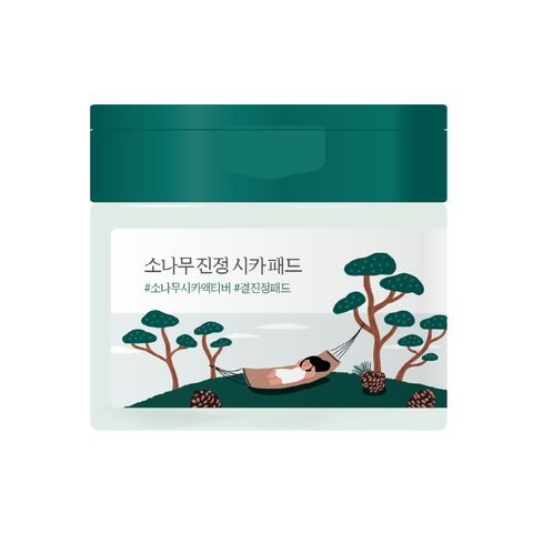 ROUND LAB Pine Calming Cica Pad - Заспокійливі пілінг-педи з екстрактом голок сосни 00002423 00002423 фото