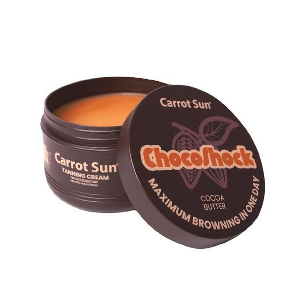 CARROT SUN Tanning Cream Choco Shock 350 мл Крем для засмаги 00002444 00002444 фото