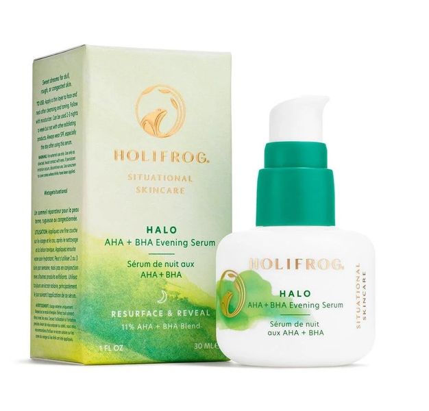 Holifrog Halo AHA + BHA Evening Serum 30 мл - Нічна сироватка з кислотами 00000511 фото