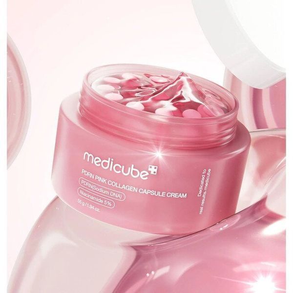 Medicube PDRN Pink Collagen Capsule Cream - Капсульний крем з колагеном та полінуклеотидами 55г 00002463 00002463 фото