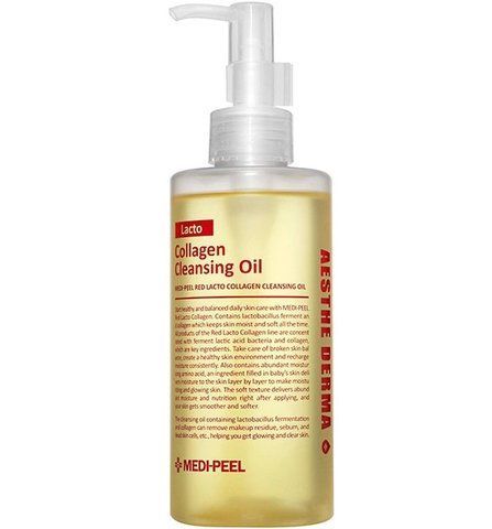Medi-Peel Red Lacto Collagen Cleansing Oil - Гідрофільна олія з лактобактеріями, 200мл 00000564 00000564 фото