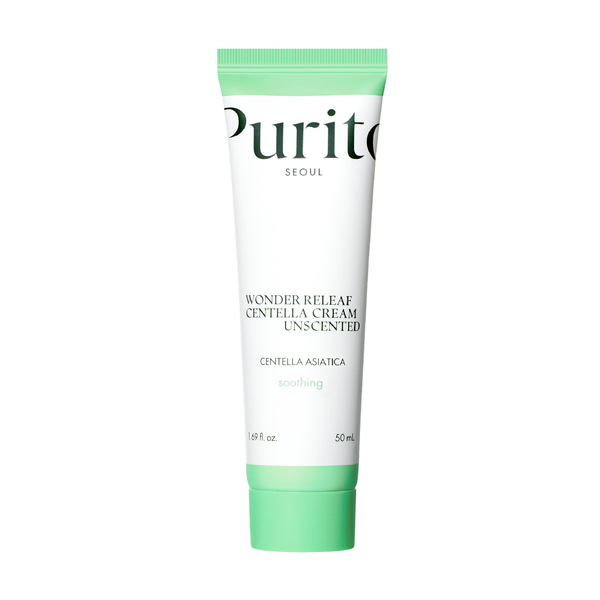 Purito Seoul Wonder Releaf Centella Cream Unscented - Крем для чутливої шкіри з центеллою без ефірних олій 50 ml 00000664 фото