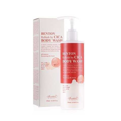 Benton Refresh by Cica Body Wash - Гель для душа з протизапальною дією 350мл 00000315 фото
