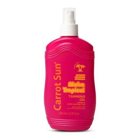 CARROT SUN Tanning Oil Aloha Tropical 200 мл Олія для засмаги 00002435 00002435 фото