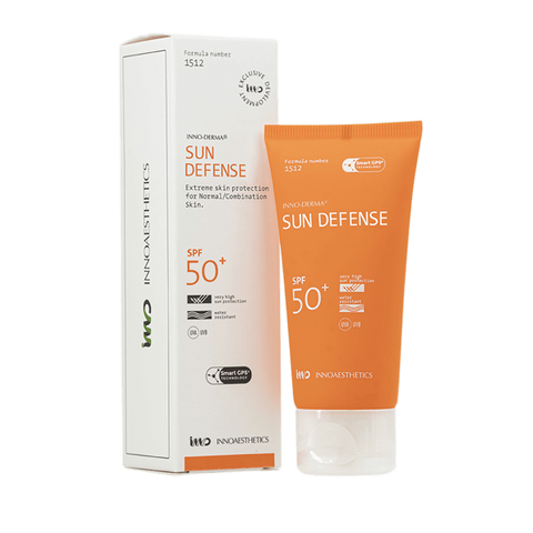 Innoaesthetics Innoaesthetics Sun Defense SPF 50+, 60 г Сонцезахист для нормальної та сухої шкіри  00001758 фото
