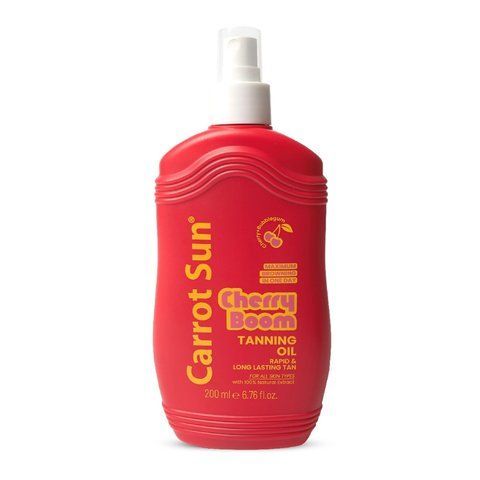 CARROT SUN Tanning Oil Cherry Boom 200 мл Олія для засмаги 00002433 00002433 фото