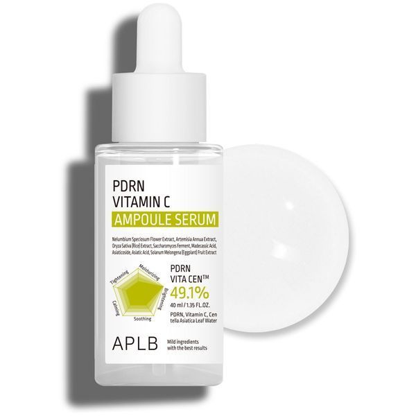 APLB PDRN Vitamin C Ampoule Serum - Ампульна сироватка для відновлення та сяйва шкіри з PDRN і вітаміном C 40мл 00002502 00002502 фото