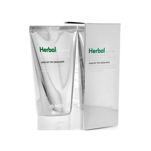 Medi Peel Herbal Peel Tox Wash Off Type Cream Mask - Очищувальна пілінг-маска з ефектом детоксу 120г 00000572 фото