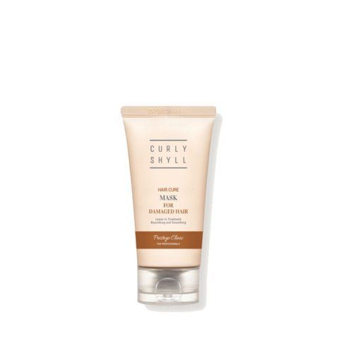 СurlyShyll Hair Cure Mask - Міні незмивна термозахисна відновлююча маска для  пошкодженого волосся 40ml  00001536 фото