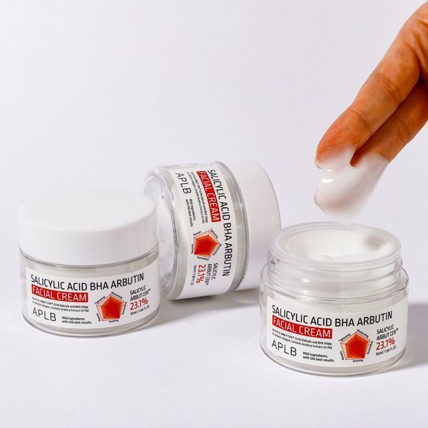 APLB Salicylic Acid BHA Arbutin Facial Cream - Крем для проблемної шкіри з саліциловою кислотою, BHA та арбутином 55мл 00002493 00002493 фото
