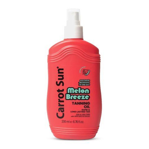 CARROT SUN Tanning Oil Melon Breeze 200 мл Олія для засмаги 00002438 00002438 фото
