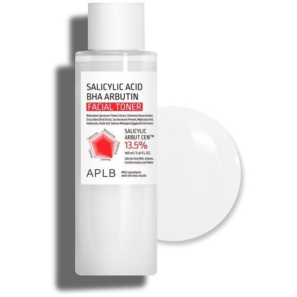 APLB Salicylic Acid BHA Arbutin Facial Toner - Тонер для проблемної шкіри з саліциловою кислотою, BHA та арбутином 160мл 00002500 00002500 фото