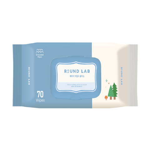ROUND LAB Baby Mild Wet Wipes - Дитячі очищувальні серветки 70шт 00002364 00002364 фото