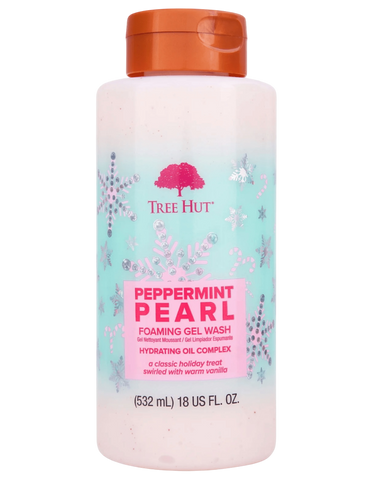 Tree Hut Peppermint Pearl   Foaming Gel Wash 532ml  - Гель для душу  532ml  00001601 фото