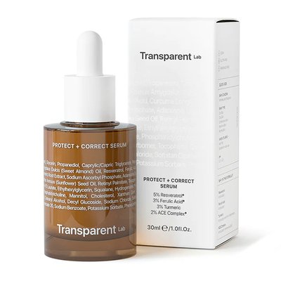 Transparent-Lab Protect + Correct Serum - Антиоксидантна сироватка 30мл 00000832 фото