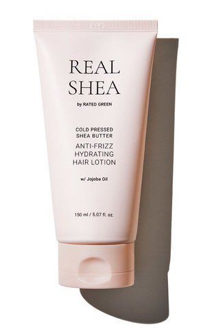 Rated Green Real Shea Cold Pressed Shea Butter Anti-frizz Hydrating Hair Lotion - Зволожуючий лосьйон для волосся з маслом ши 150ml 00000892 фото