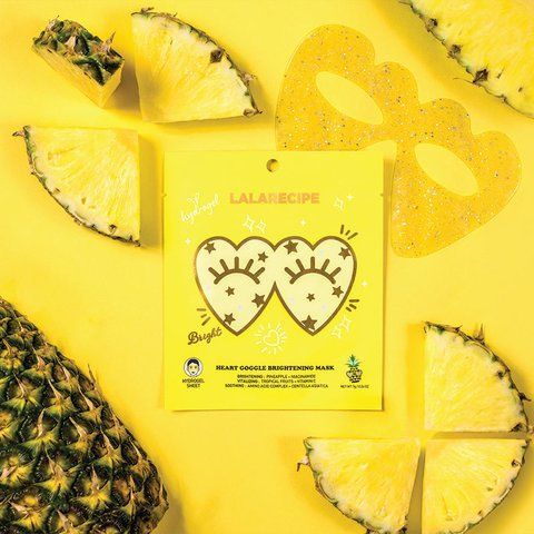 LALARECIPE Heart Goggle Brightening Mask - Освітлювальна гідрогелева маска для шкіри навколо очей, 1 шт. 00001981 00001981  фото