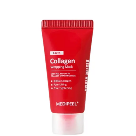 Medi-Peel Red Lacto Collagen Wrapping Mask - Зміцнююча маска-плівка для обличчя з колагеном та лактобактеріями  15ml  00001560 фото