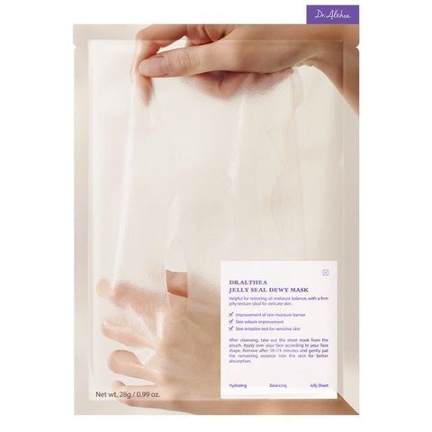 Dr. Althea Jelly Seal Repair Mask - Відновлювальна тканинна маска з гіалуроновою кислотою 00002478 00002478 фото